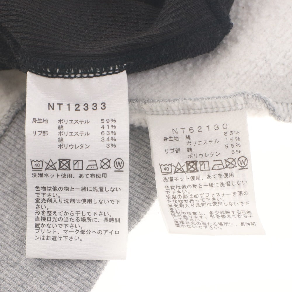 ■ THE NORTH FACE スウェットパーカー 2点セット まとめ売り リアビューフルジップ グレー L/スクエアロゴフーディ 黒 M/ 長袖 メンズ