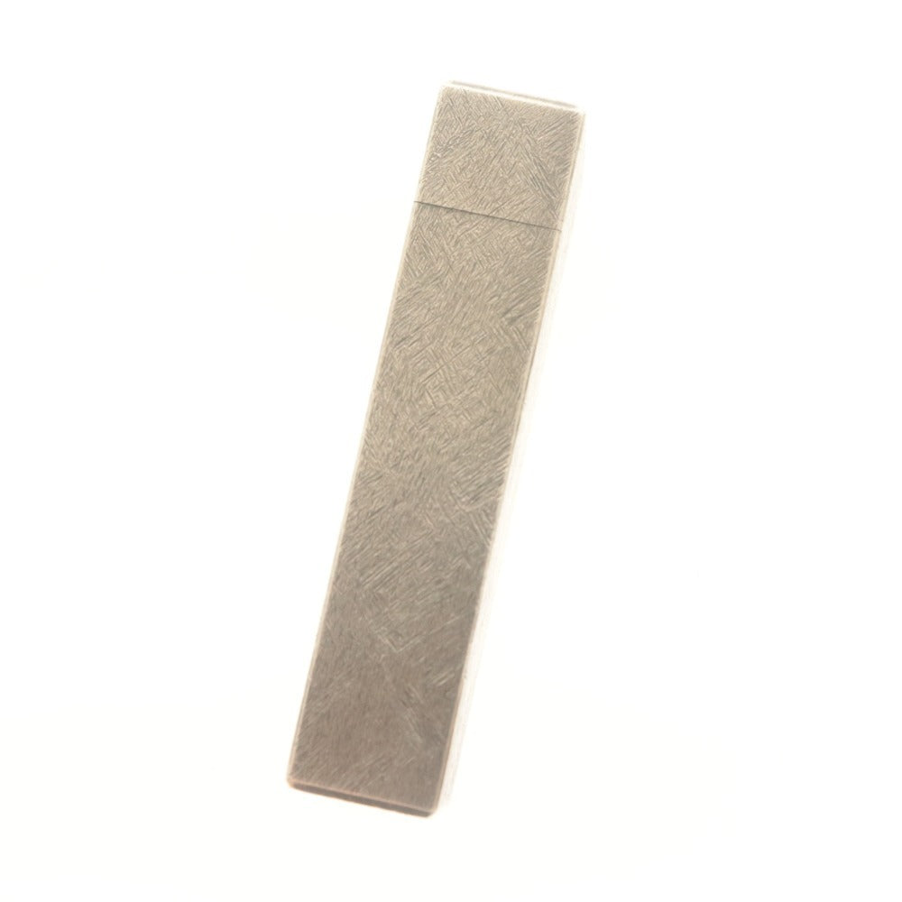 ■ Cartier カルティエ Gas Lighter Pentagon Roller Smoking Tool Smoking Goods Silver