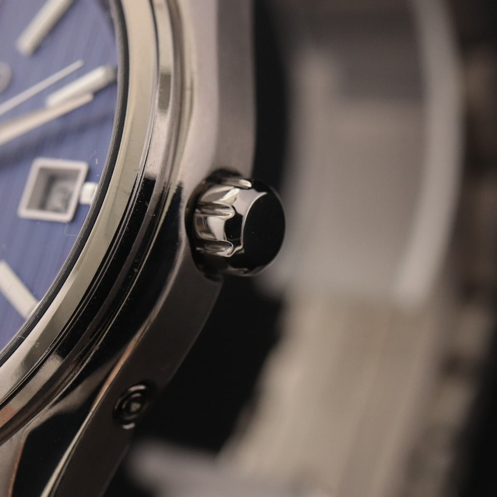 ■ SEIKO Watch 7B72-0AG0 Seiko Collection Radio Wave Solar Approx. 73.1g Men's Silver Dial Blue With Case