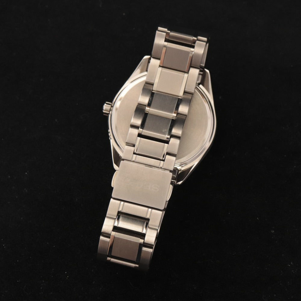 ■ SEIKO Watch 7B72-0AG0 Seiko Collection Radio Wave Solar Approx. 73.1g Men's Silver Dial Blue With Case