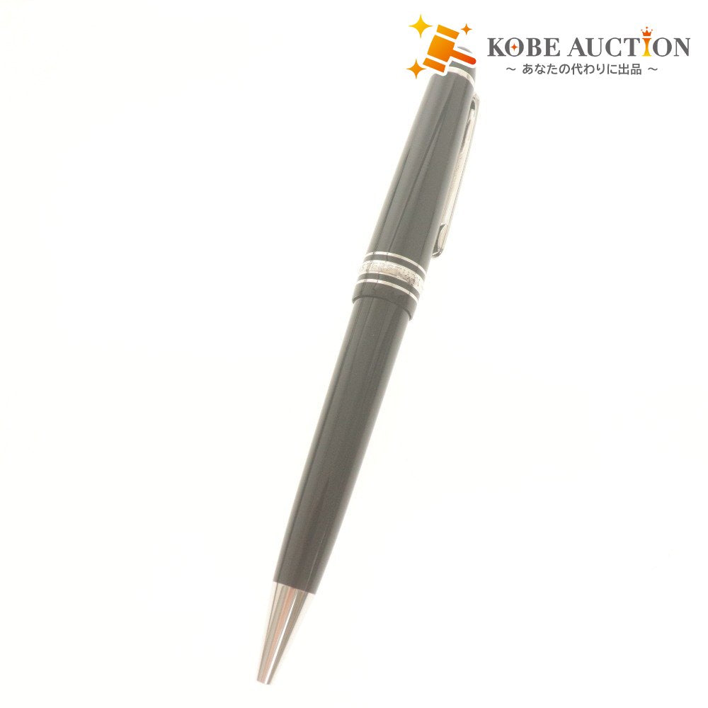 ■ MONTBLANC Meisterstück Ballpoint Pen Stationery Pen Black Silver With accessories