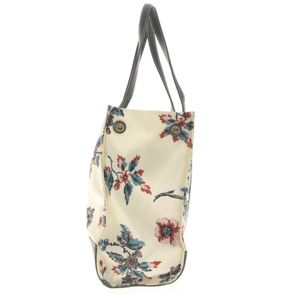 ■ Tory Burch Tote Bag Hand Bag Ella Series Flower Print Ella Lyonnaise Women's Ivory Khaki Gray etc. With dust bag