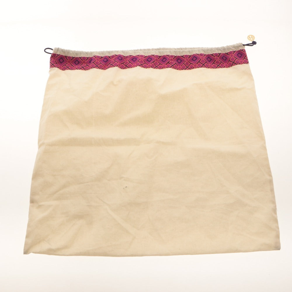 ■ Tory Burch Tote Bag Hand Bag Ella Series Flower Print Ella Lyonnaise Women's Ivory Khaki Gray etc. With dust bag