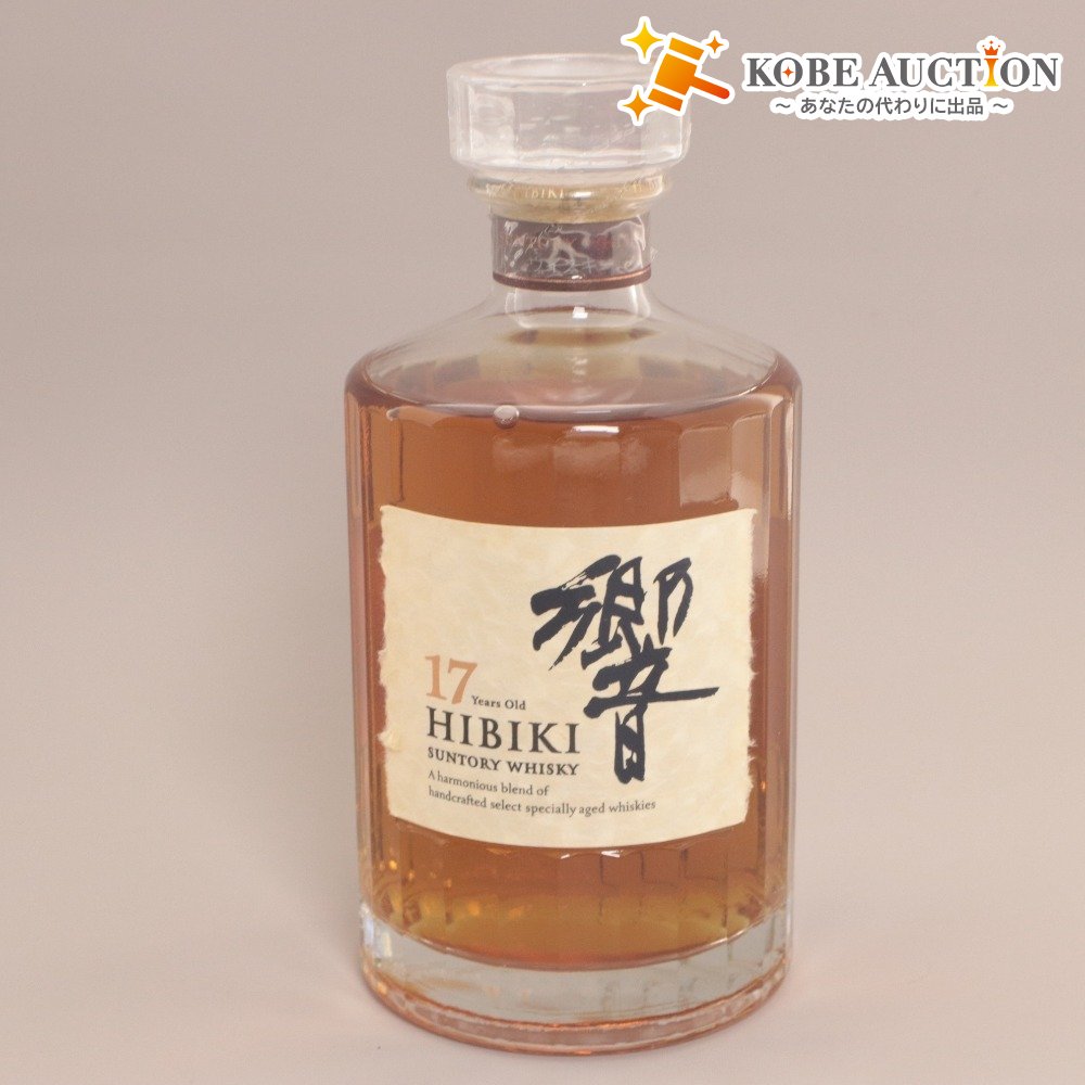 ■ 酒 サントリー ウイスキー 響 17年 モルト グレーン 700ml 43% 未開栓 未使用