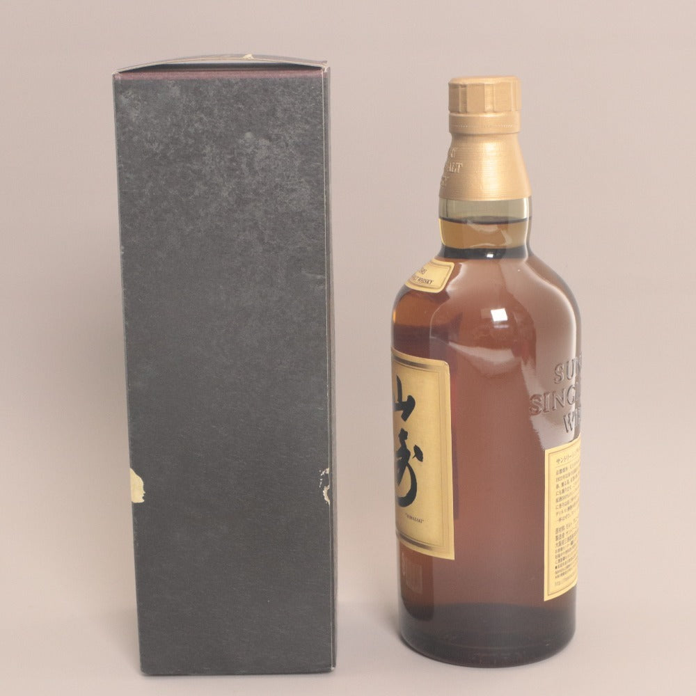 ■ 酒 サントリー ウイスキー 山崎 12年 シングルモルト 700ml 43% 未開栓 未使用 箱付き