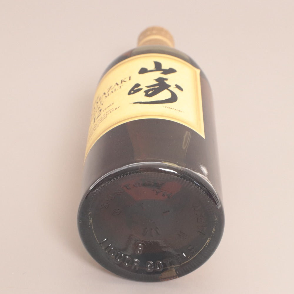 ■ 酒 サントリー ウイスキー 山崎 12年 シングルモルト 700ml 43% 未開栓 未使用 箱付き
