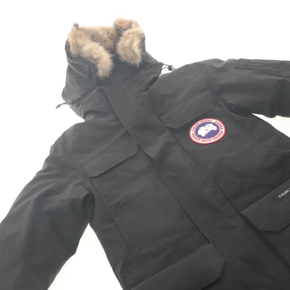 ■ CANADA GOOS カナダグース ダウンジャケット アウター ファスナー フード メンズ 175/88Y (S相当) ブラック