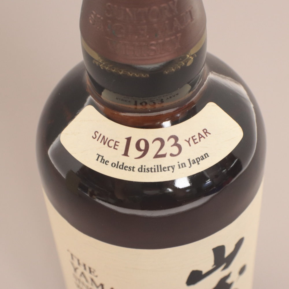 ■ 酒 サントリー ウイスキー 山崎 NV シングルモルト 700ml 43% 未開栓 未使用 箱付き