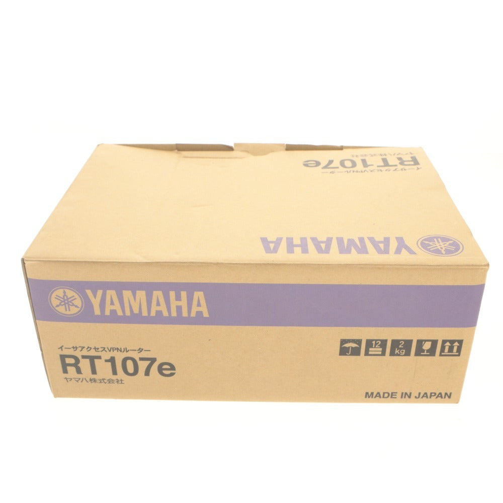 ■ YAMAHA ヤマハ イーサアクセスVPNルーター RT107e 有線LAN専用VPNルーター ネットワーク 周辺機器 通電確認済み 箱 付属品付き