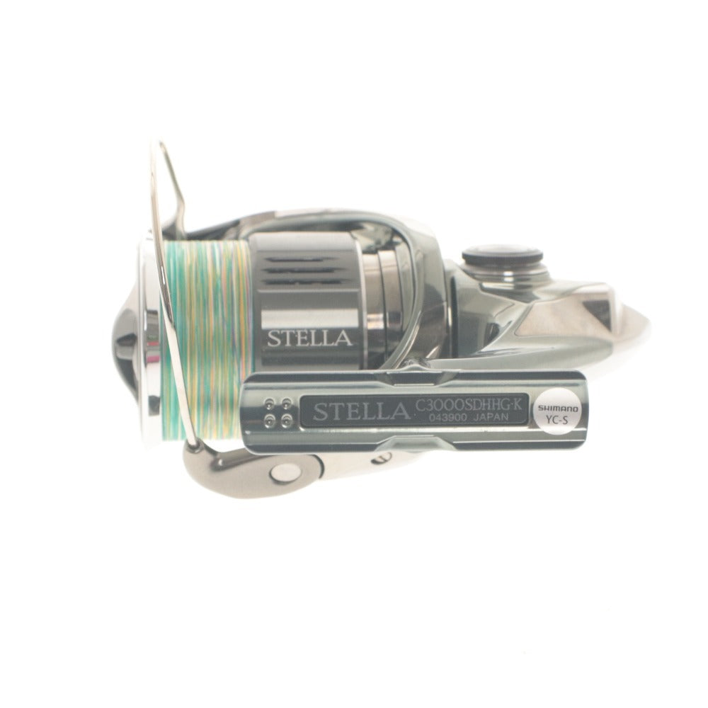 ■ SHIMANO Spinning Reel 22 STELLA C3000SDHHG Egiing High Gear Double Handle Fishing Box with Accessories