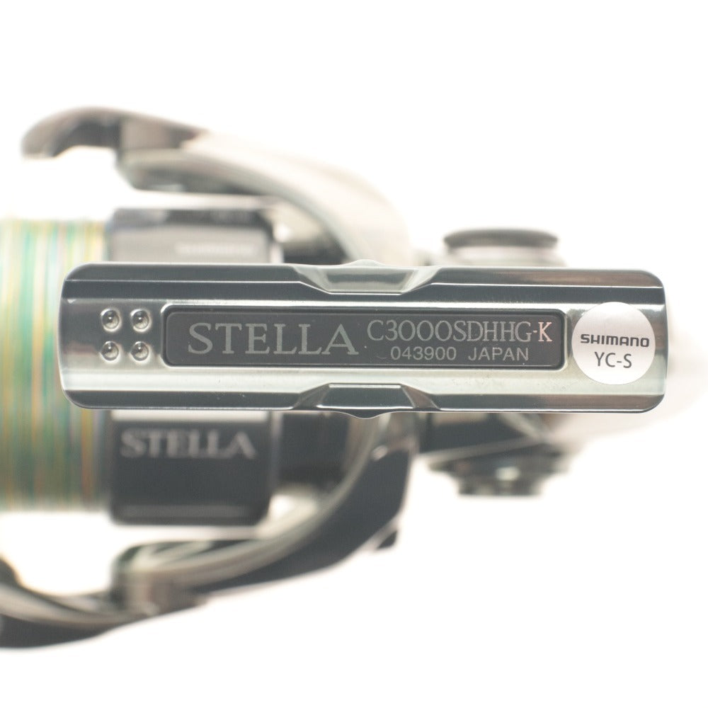 ■ SHIMANO Spinning Reel 22 STELLA C3000SDHHG Egiing High Gear Double Handle Fishing Box with Accessories