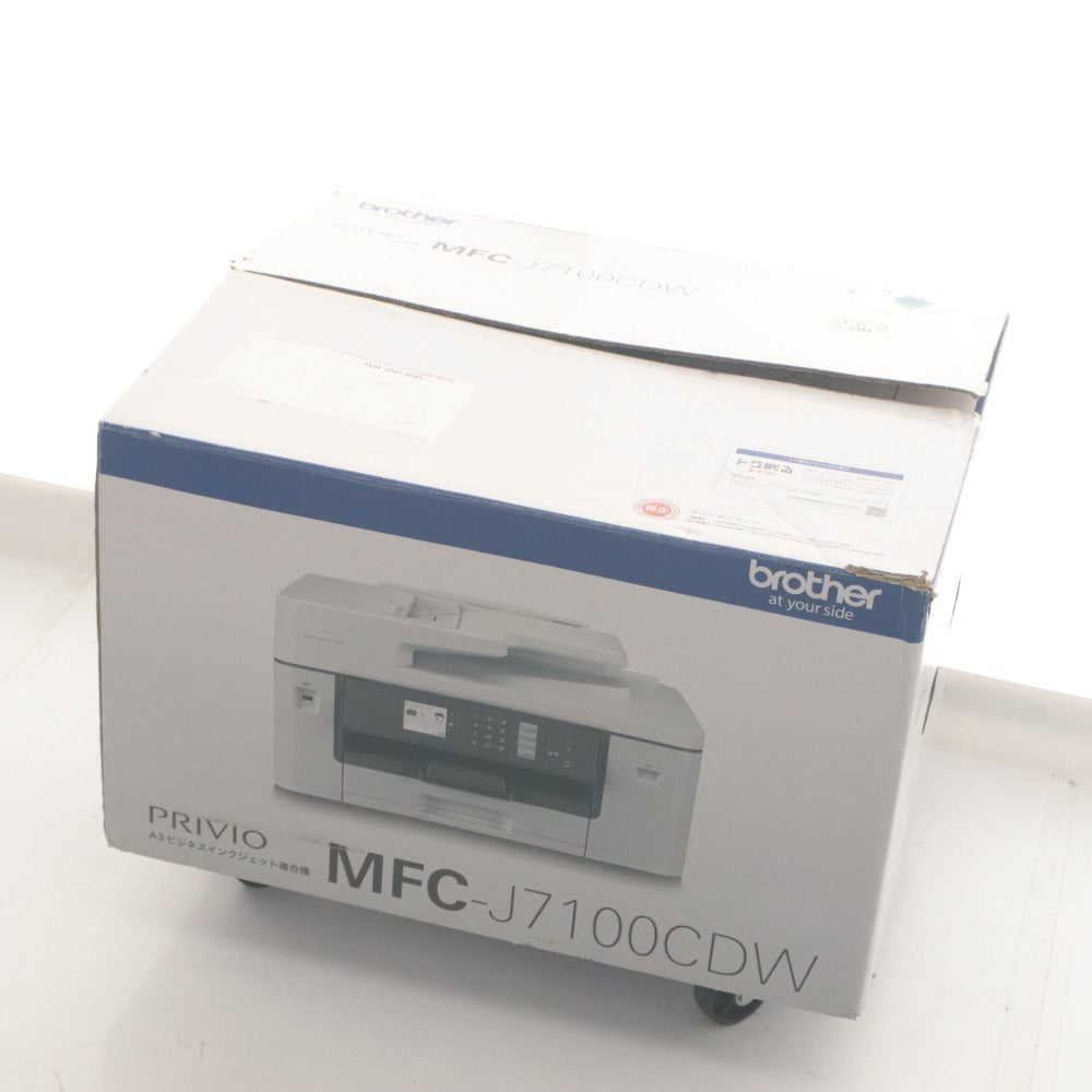 ■ Brother ブラザー インクジェット複合機 MFC-J7100CDW プリント コピー スキャン ファクス 通電確認済み 箱付き