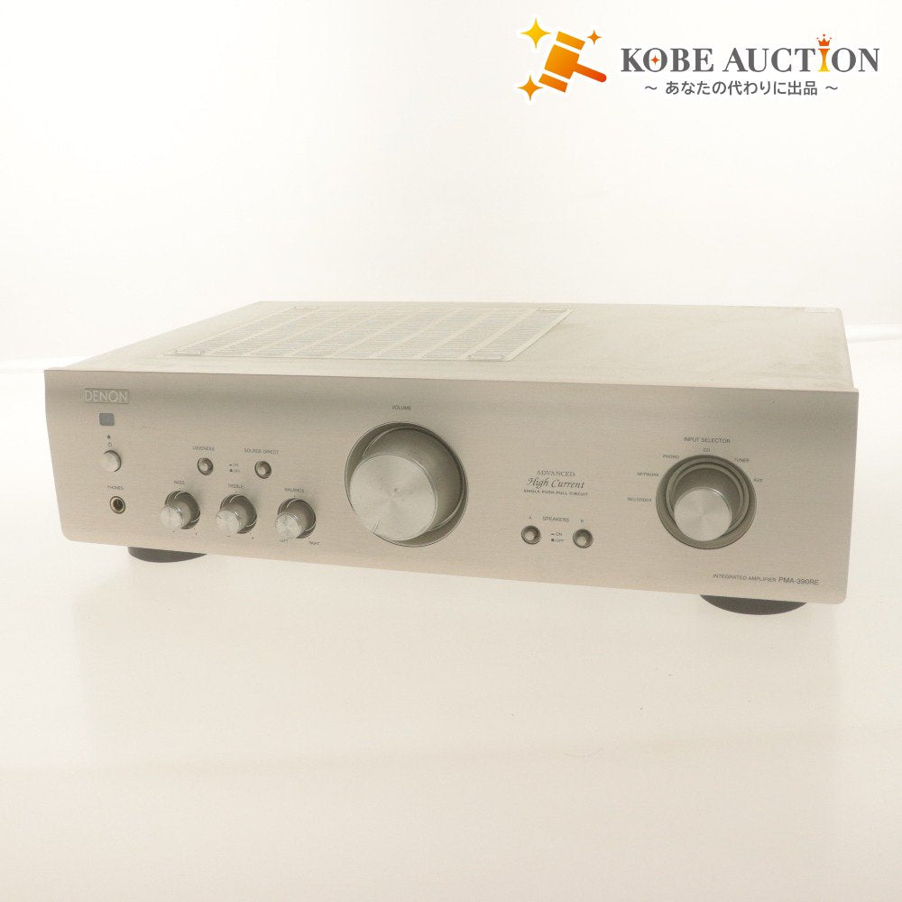 ■ デノン プリメインアンプ DENON PMA-390RE-SP プレミアムシルバー HC MM 5Hz～100kHz オーディオ機器 付属品付き 動作確認済み